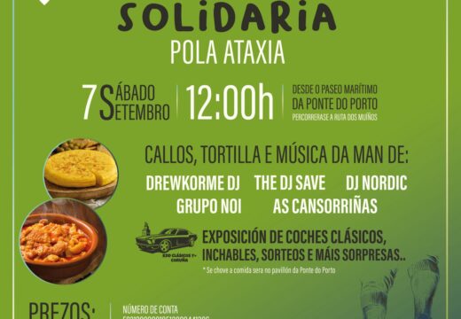 Andaina solidaria pola Ataxia o 7 de setembro
